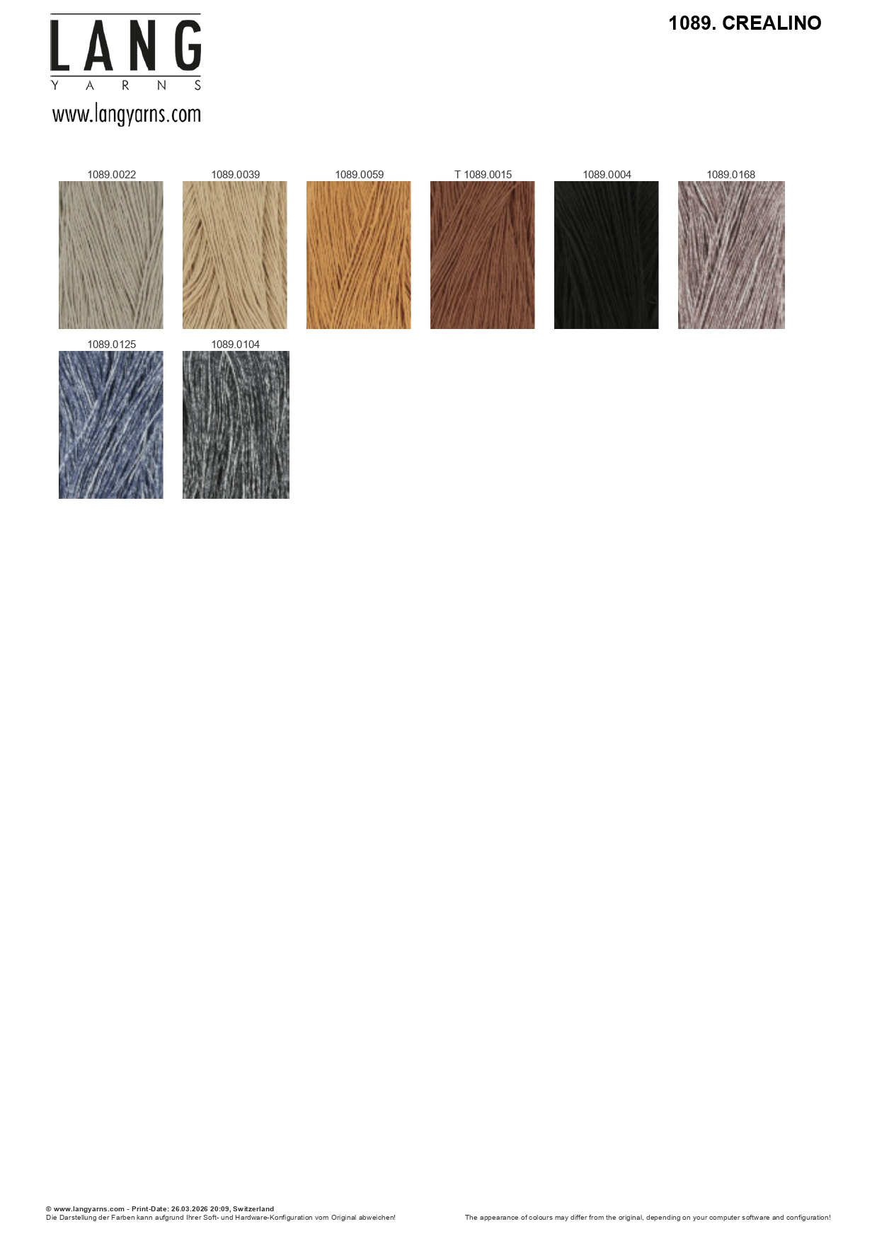 Lang Yarns Crealino
