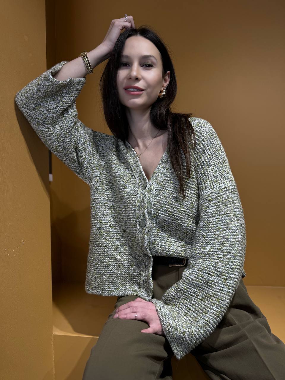 Описание Кардиган Massimo Dutti