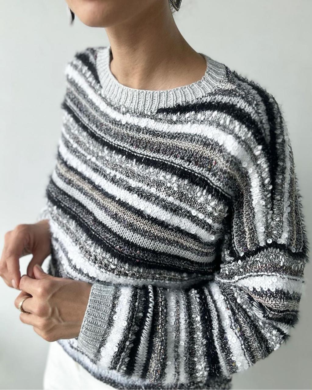 Описание Фактурный джемпер