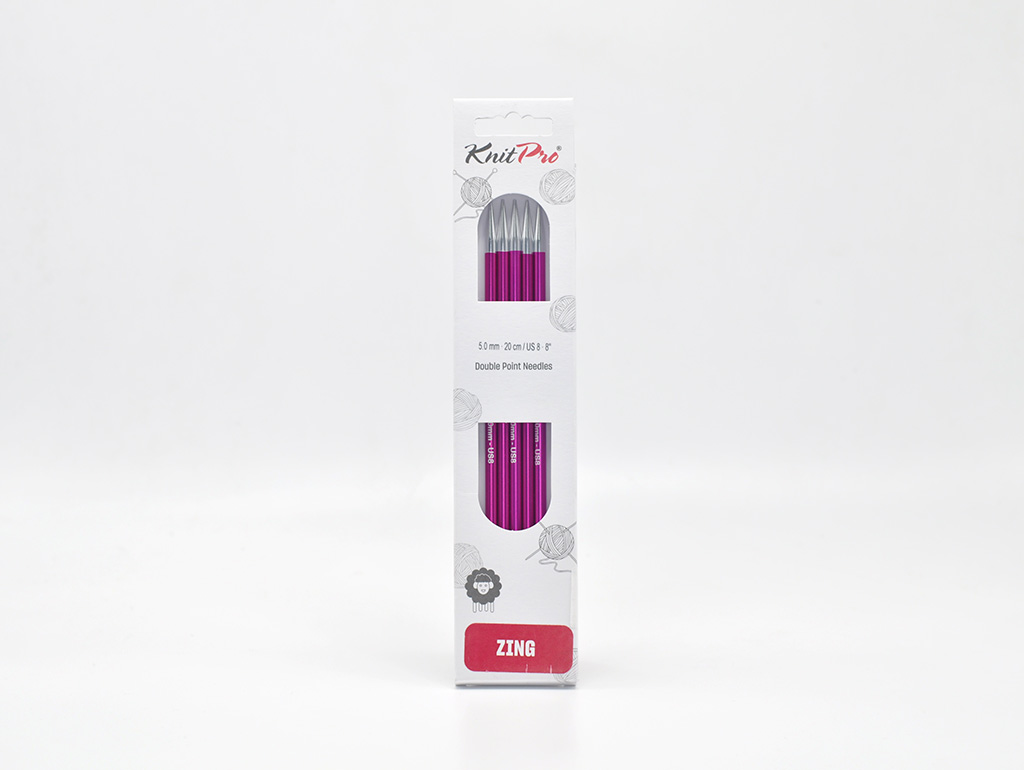 KnitPro Спицы чулочные "Zing" 20 см