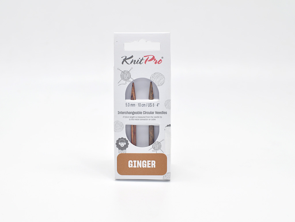 KnitPro Спицы съемные "Ginger" укороченные 