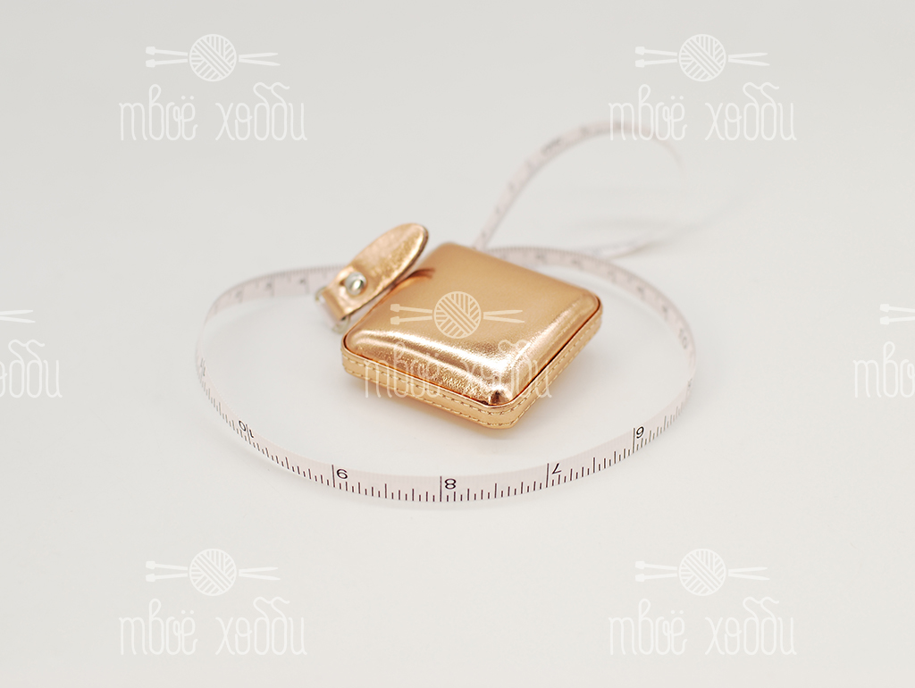 Hemline сантиметр-рулетка ROSE GOLD
