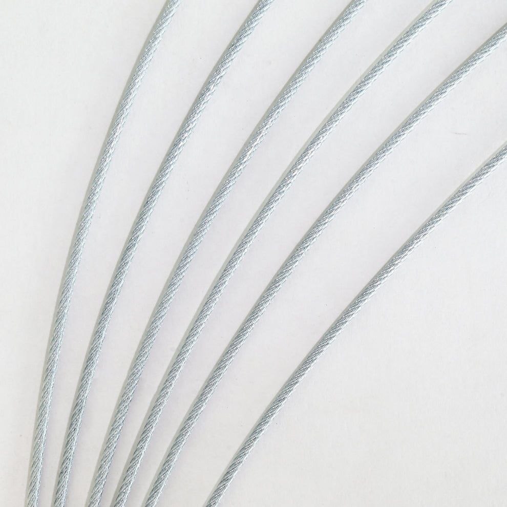 Lotus Yarns Silver леска вращающаяся стальная (со стопперами)