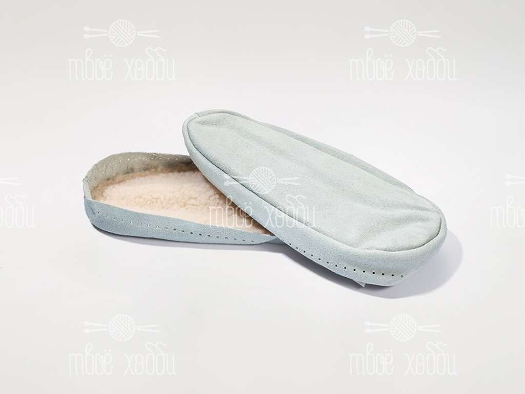 Prym кожаные подошвы  (размер 30 - 32)