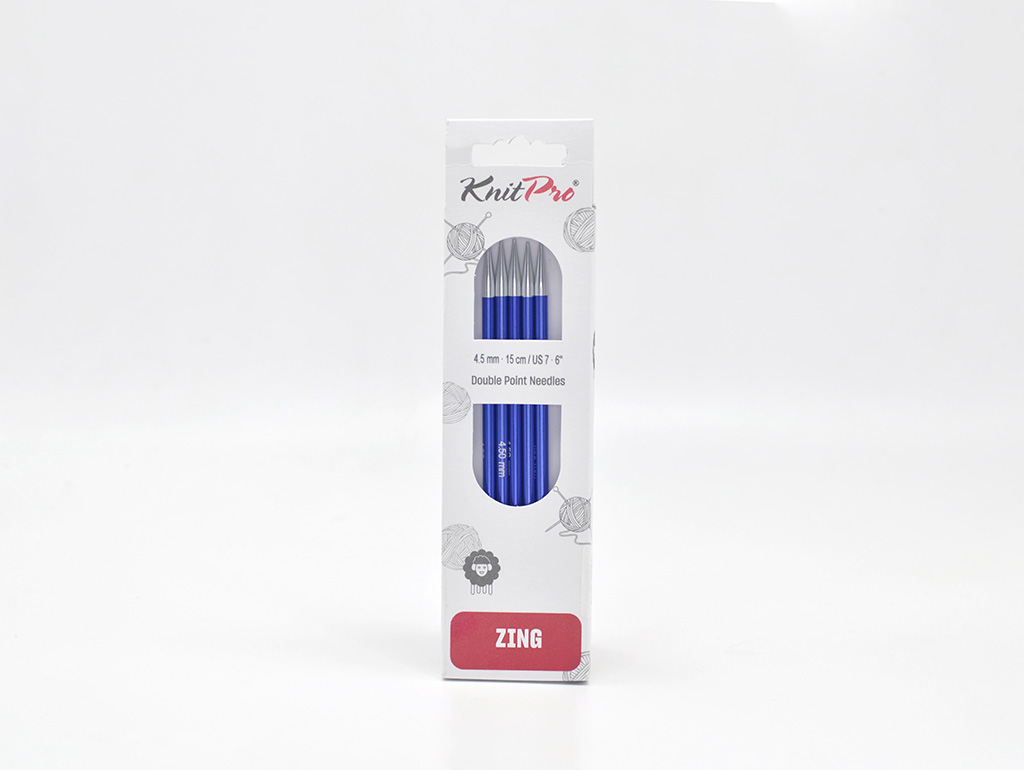 KnitPro Спицы чулочные "Zing" 15 см
