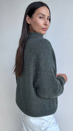 Описание Бомбер-кардиган Tweed