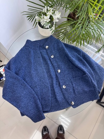 Описание Бомбер-кардиган Tweed
